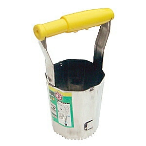 ガーデンヘルパー(GardenHelper)ステンレスホールカッター80φ ＨＣ‐80Ｓ 花 ガーデン DIY ガーデニング 用具 工具 スコップ シャベル 石黒金属