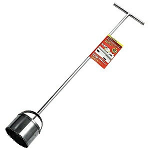 ガーデンヘルパー(GardenHelper)ステンレスロングホールカッター80φ ＨＣ‐80Ｌ 花 ガーデン DIY ガーデニング 用具 工具 スコップ シャベル 石黒金属
