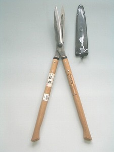 A-21 195mm安来鋼付止なし刈込鋏裏押コブ柄 鋼典 かねのり カネノリ 五十嵐刃物工業 園芸 ガーデニング 剪定 刈り込み鋏 刈込鋏 はさみ 手入れ 燕三条