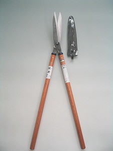 A-7 195mm安来鋼付止なし刈込鋏2尺柄 鋼典 かねのり カネノリ 五十嵐刃物工業 園芸 ガーデニング 剪定 刈り込み鋏 刈込鋏 はさみ 手入れ 燕三条