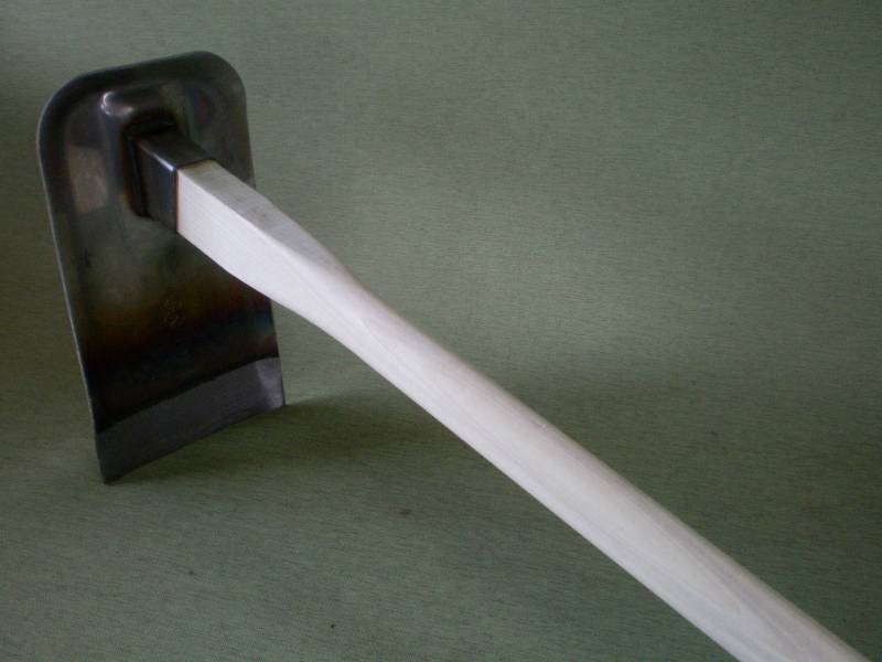 千成 AD-193 家庭菜園鍬 極 ステンレス 鍛造鋼付 (大) 木柄 105cm 用具 工具 鍬（くわ） クワ くわ ホー Hoe 相田合同工場 燕三条