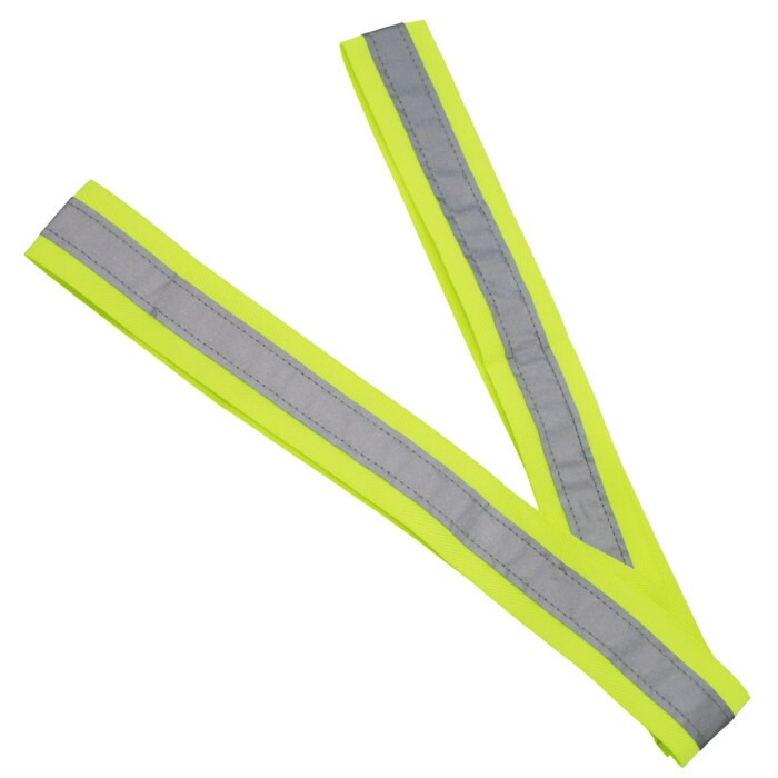 【メール便】反射タスキ 豊光 BS－1252 夜間の自転車運転、ジョギング時の事故防止に！【防犯グッズ】