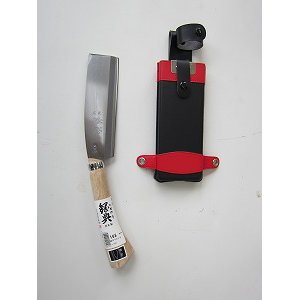 C-111 165mm鋼付両刃鞘鉈 コブ柄  鋼典 かねのり カネノリ 五十嵐刃物工業 園芸 ガーデニング 剪定 ナタ 鉈 なた 切る 削る 割る アウトドア キャンプ 燕三条