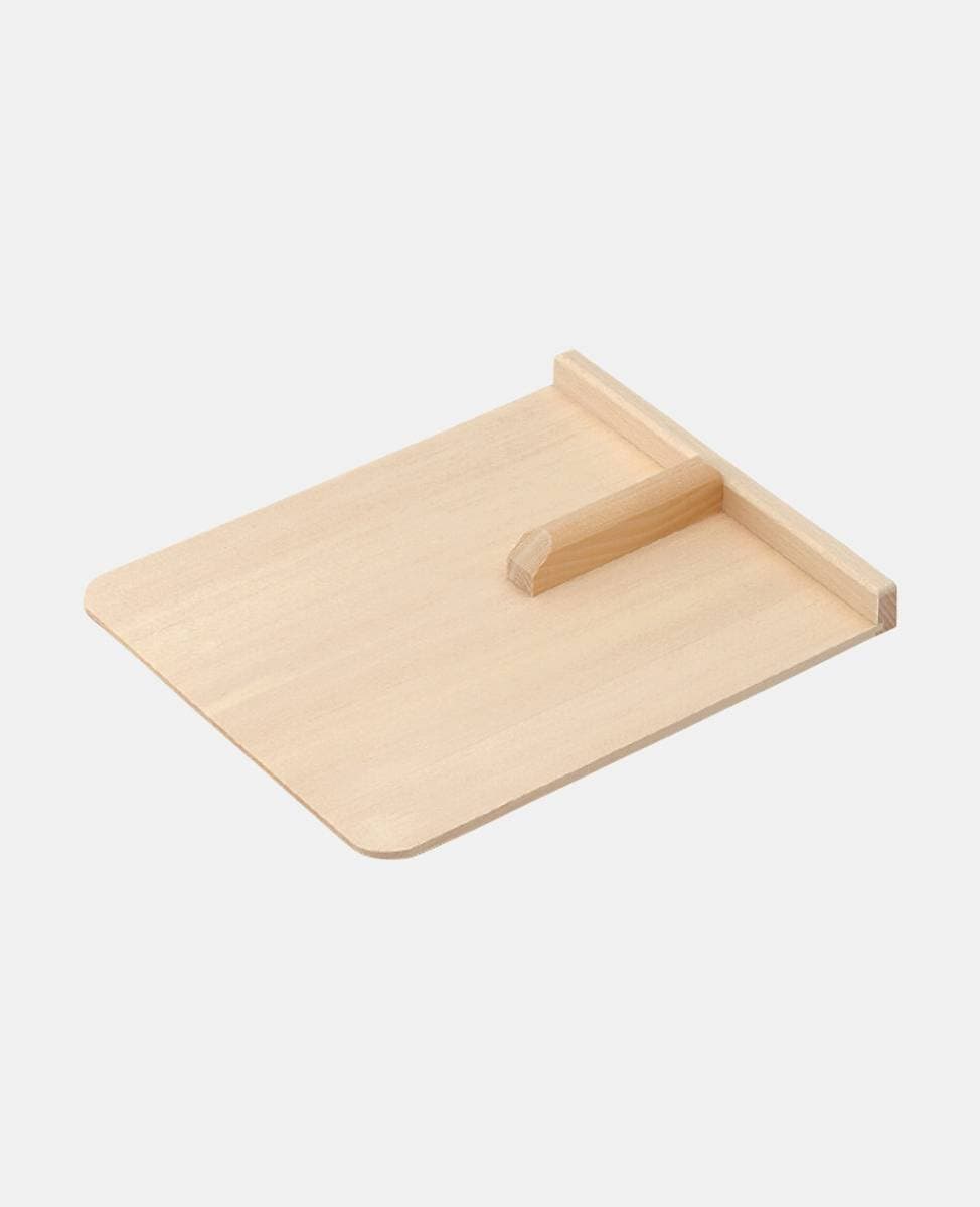 こま板（小） 150×195×23mm A-1210 手打ち 麺道具 豊稔 ほうねん 麺切包丁 こね鉢 麺棒 麺台 こま板 切り台 まな板 そば 蕎麦 石臼 麺打ち 麺打ち道具 手打そば 中條金物 燕三条