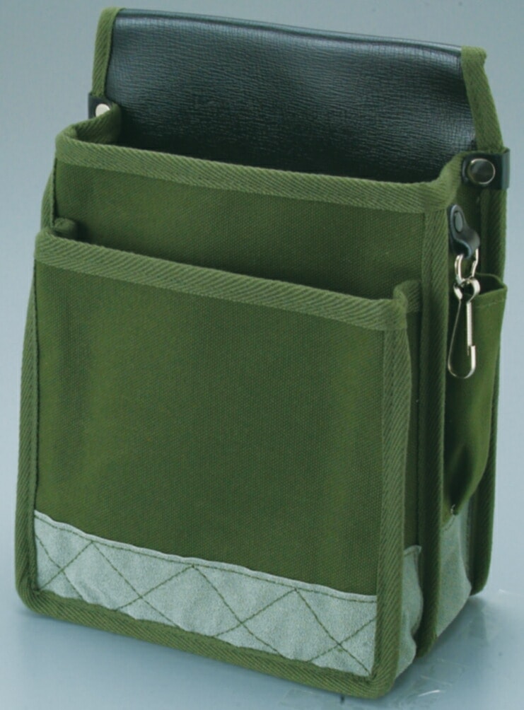 【在庫あり：即納可能/受注生産：納期約3ヶ月】 送電工事向け電工用腰袋デラックスタイプ 6号防水 国防（KC-16DXBOD）  ガーデニング DIY 道具 工具 ツール  大工 外仕事 工事 現場 職人 コヅチ 燕三条