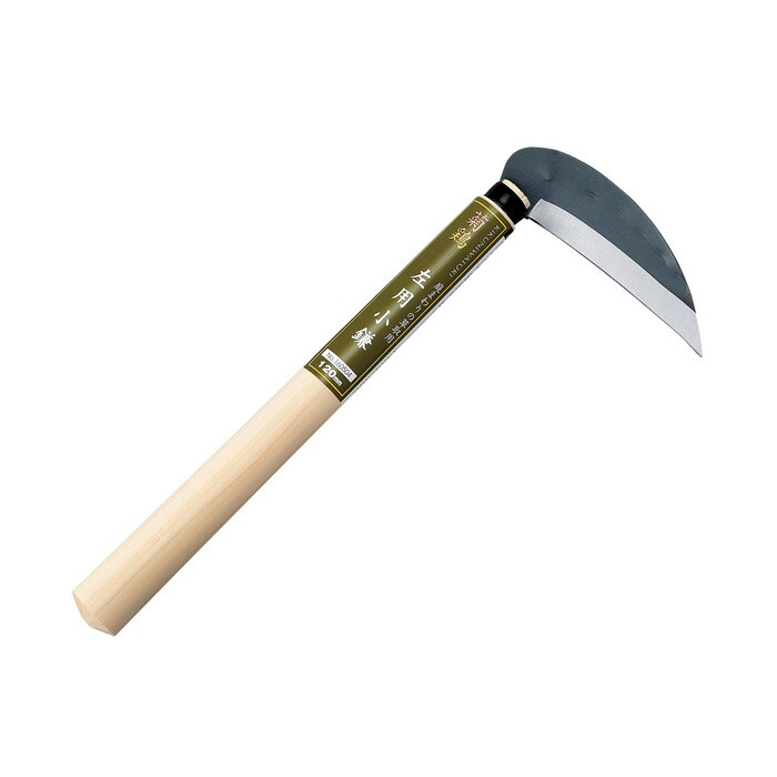 菊鶏 左型小鎌 120mm ガーデニング 園芸 農具 農業 工具 道具 金星 