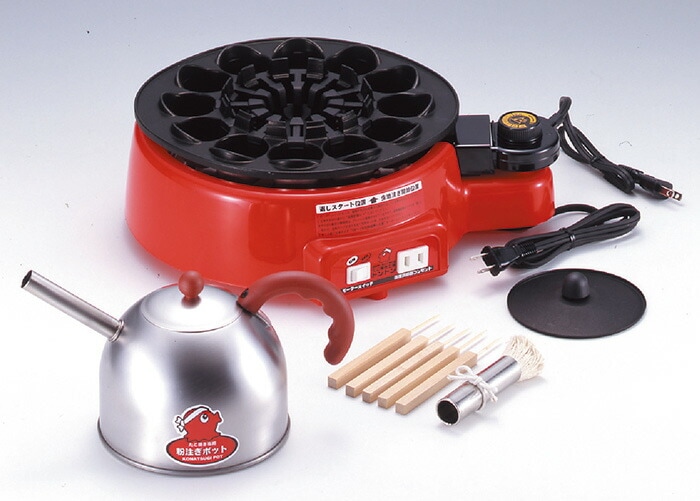 たこ焼き工場トントン（KS-2614） パーティー たこぱ タコパ キッチン用品 台所用品 キッチンツール 料理 手作り 杉山金属 日本製 国産 燕三条