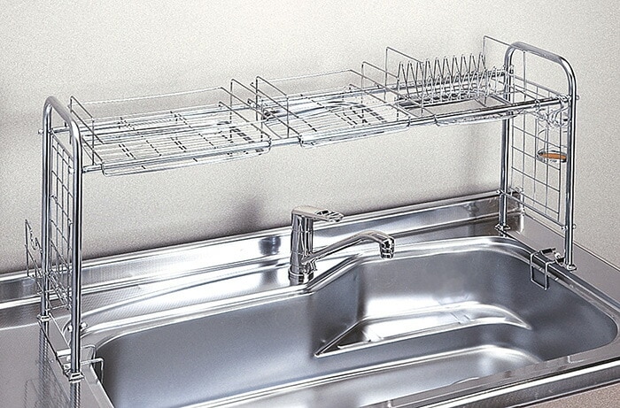 キチンとキッチン収納ラック（KS-2712） キッチン用品 台所用品 キッチンツール 料理 手作り 杉山金属 日本製 国産 燕三条