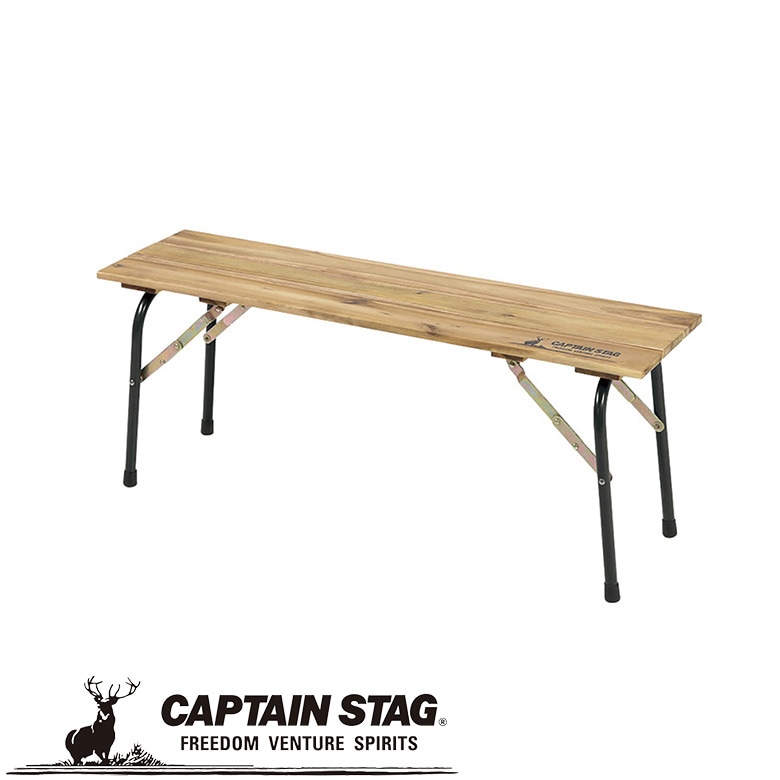 CSクラシックス FDリビングベンチ＜110＞ アウトドア・キャンプ用品 キャプテンスタッグ CAPTAIN STAG 屋外 レジャーソロキャンプ バーベキュー パール金属