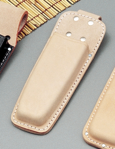 ヌメ皮 折鋸ケース 型押 SN-21 ガーデニング DIY 道具 工具 ツール  大工 外仕事 工事 現場 職人 燕三条 コヅチ