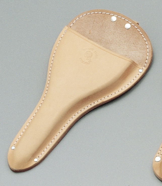 ヌメ皮 松葉鋏ケース 大 型押 SO-23 ガーデニング DIY 道具 工具 ツール  大工 外仕事 工事 現場 職人 燕三条 コヅチ