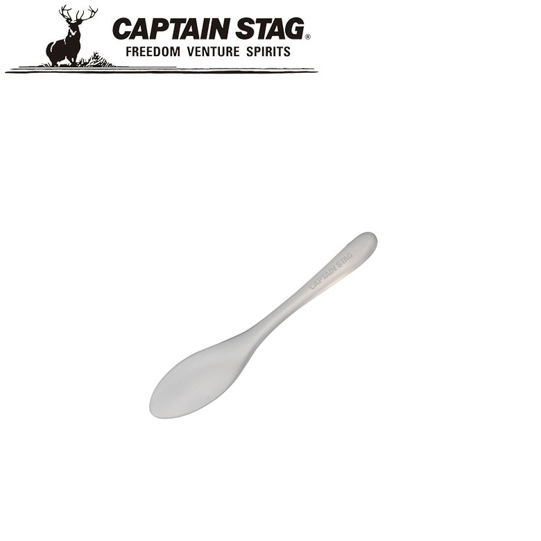 【メール便】G-FLOAT TPX樹脂製 高耐熱スプーンS（クリア） アウトドア・キャンプ用品 キャプテンスタッグ CAPTAIN STAG 屋外 レジャーソロキャンプ バーベキュー 正規品取扱店 パール金属