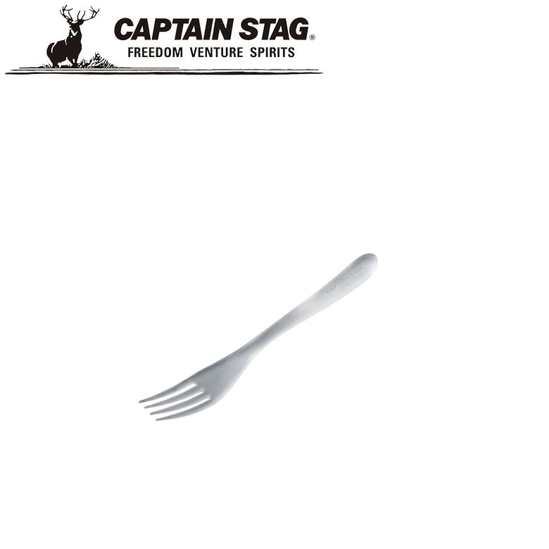 【メール便】G-FLOAT TPX樹脂製 高耐熱フォークS（クリア） アウトドア・キャンプ用品 キャプテンスタッグ CAPTAIN STAG 屋外 レジャーソロキャンプ バーベキュー 正規品取扱店 パール金属