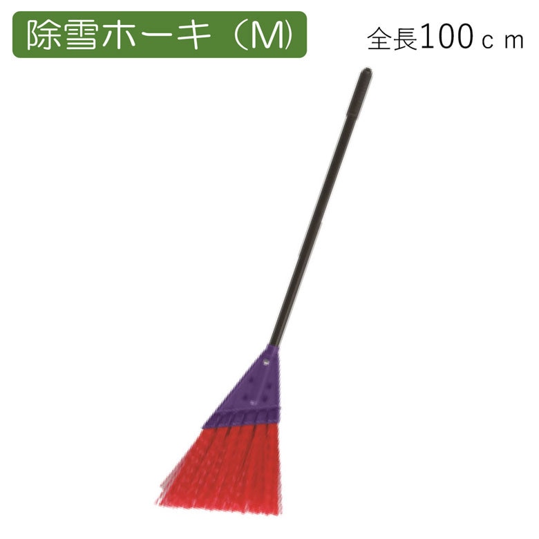 除雪ホーキ（M） ほうき ホウキ 箒 屋外 芝 ベランダ 冬 雪 除雪 雪かき 雪掻き 掃除 清掃 掃除用品 清掃用品 掃除グッズ 日用品雑貨 アサノヤ
