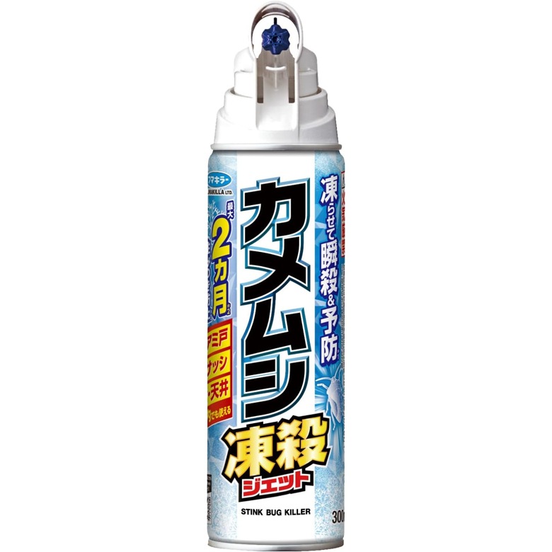 カメムシ凍殺ジェット 300ml フマキラー カメムシ 対策 忌避剤 殺虫剤 カメムシ防除 カメムシ避け 屋内 屋外 防虫 害虫対策 ヒマサ金物