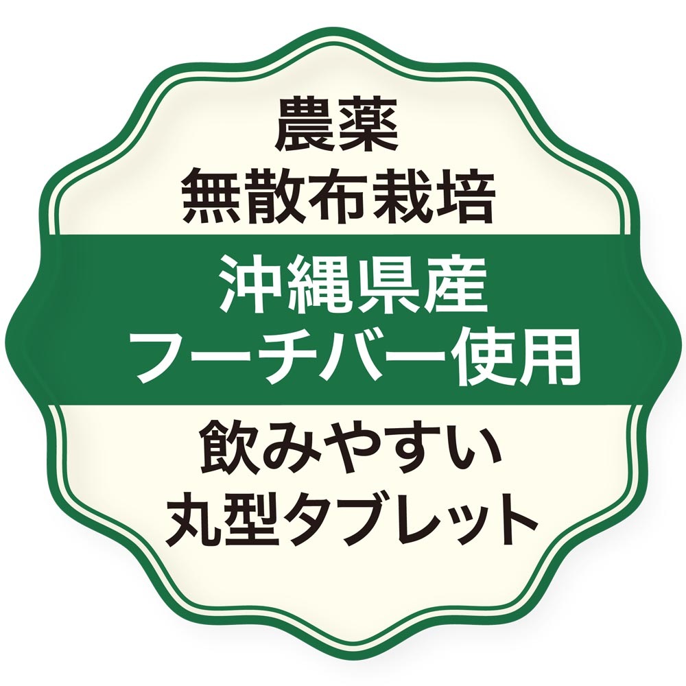 沖縄県産 フーチバー入り 琉球 ヨモギ 粒 (60粒＝約1か月分) よもぎ 琉球ヨモギ サプリメント