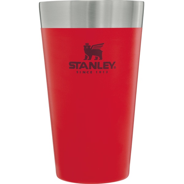 STANLEYスタンレー BEER&SPRITSスタッキング真空パイントマットレッド02282-119 飲み口が広く底面が洗いやすいタンブラー-アウトドア・スポーツショップActivit/アクティビット