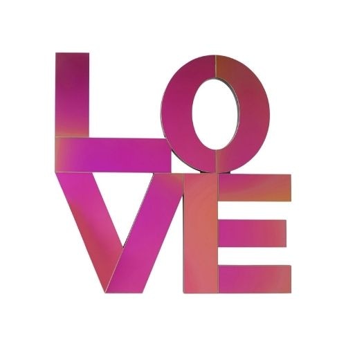 55935 Wall Object Love Letters 90x90cm