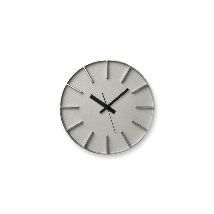 AZ-0116 AL edge clock　アルミニウム