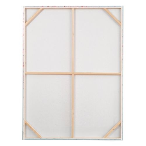 37104 Picture Touched Flower Boat Blue Pink 120x160cm