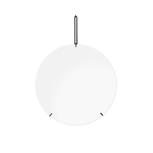 【受注発注商品】WMBL50 ウォールミラー Φ50cm (ブラック)