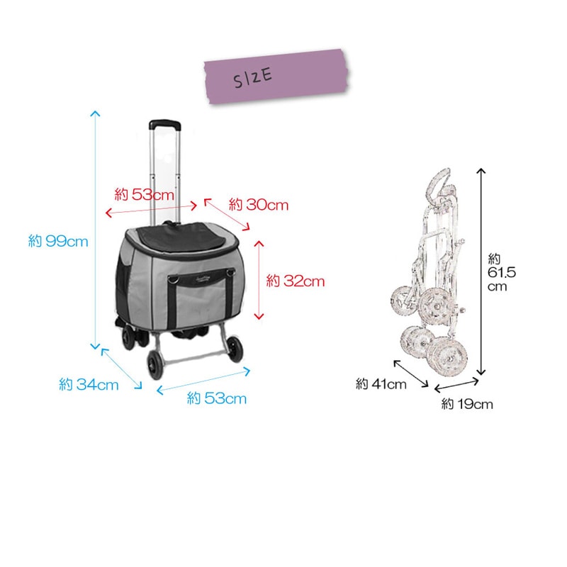 ファンタジーワールド 多機能 ペットカート スイートハート リュック