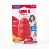 【コング Ｍ】ワンちゃんの最愛の必需品。中型犬～大型犬向きの知育グッズ