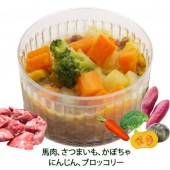 即日出荷 犬用のカップごはん デリカテッセン 馬肉のポトフ お祝い ごちそう ドッグフード トッピング 誕生日 豪華 ディナー 記念日 手作り 贈り物 プレゼント 無添加 安心 アレルギー対応 低カロリー ダイエット オールステージ 帝塚山 ワンバナ 6480円以上送料無料