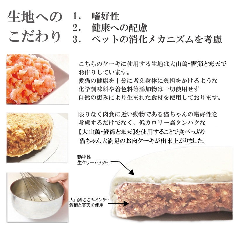 Amazon.co.jp: 創業20年ワンバナ 猫用 誕生日 ケーキ 名入れ可