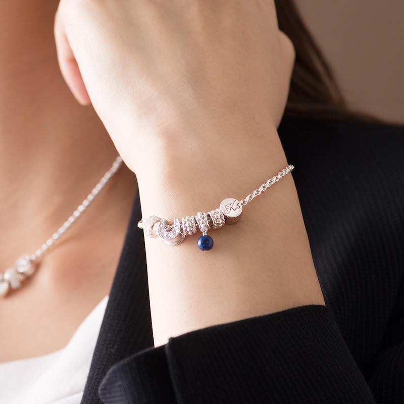 Magical Star Charm | Moon Charm Collection : ラピスラズリ 