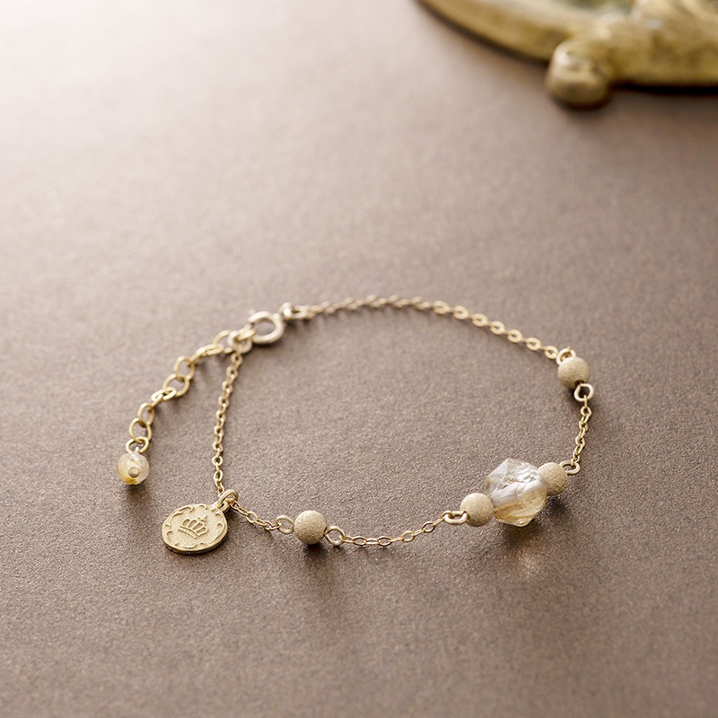 月星座Keikoさんプロデュース！シルバーブレスレット ハートと月のモチーフ 皆既月食ジュエリー: ブレスレット | K's Selection