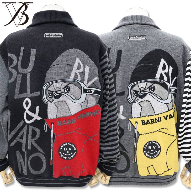 良品 barni varno セーター ニット LL バーニヴァーノ BULL BARNI VARNO（バーニヴァーノ） セーター (LL) メンズ アウトレット