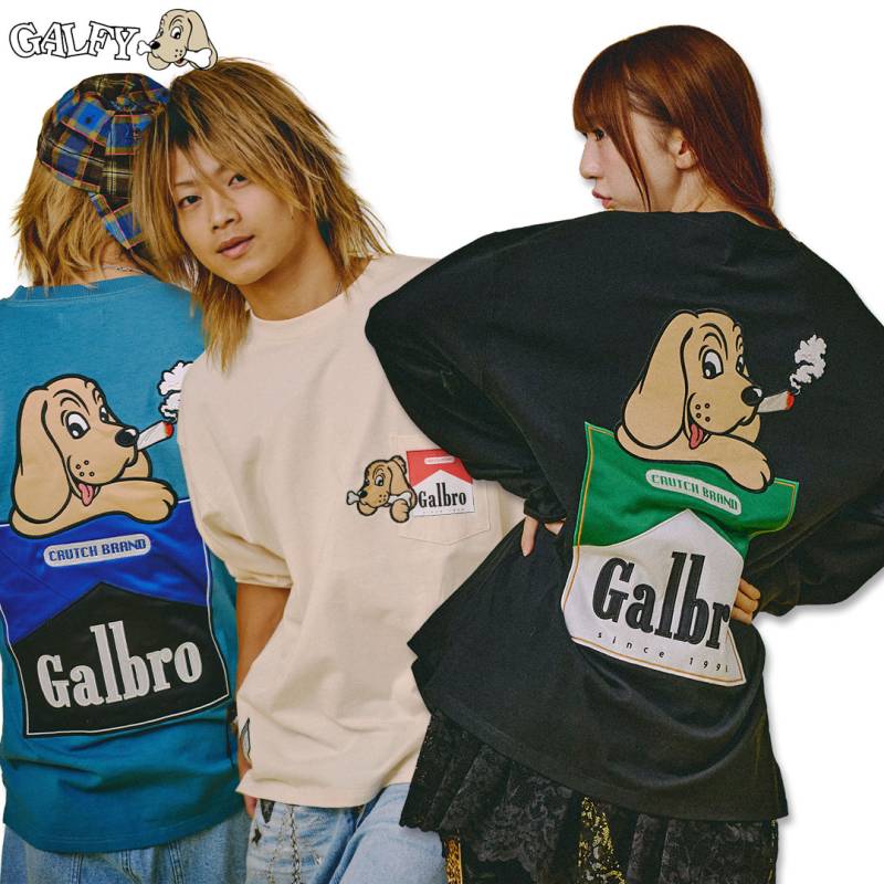 ガルフィー GALFY ガルボロロン T 153085 O.WHITE BLACK NAVY