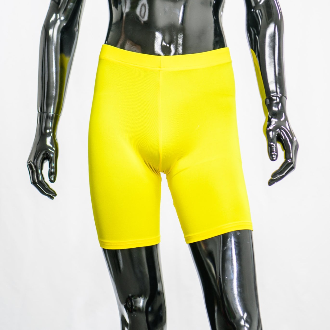 Wapex ワペックス 無地 コンプレッション スポーツインナー  ドライ ハーフパンツ（イエロー）