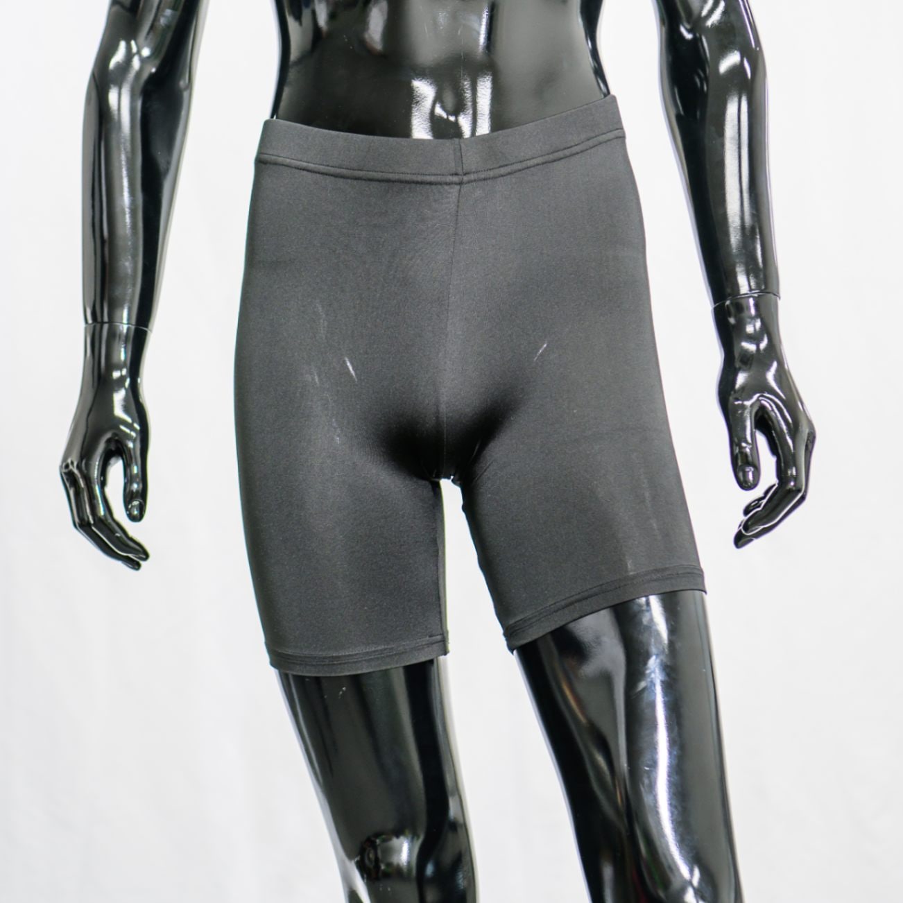 Wapex ワペックス 無地 コンプレッション スポーツインナー  ドライ ハーフパンツ（ブラック）