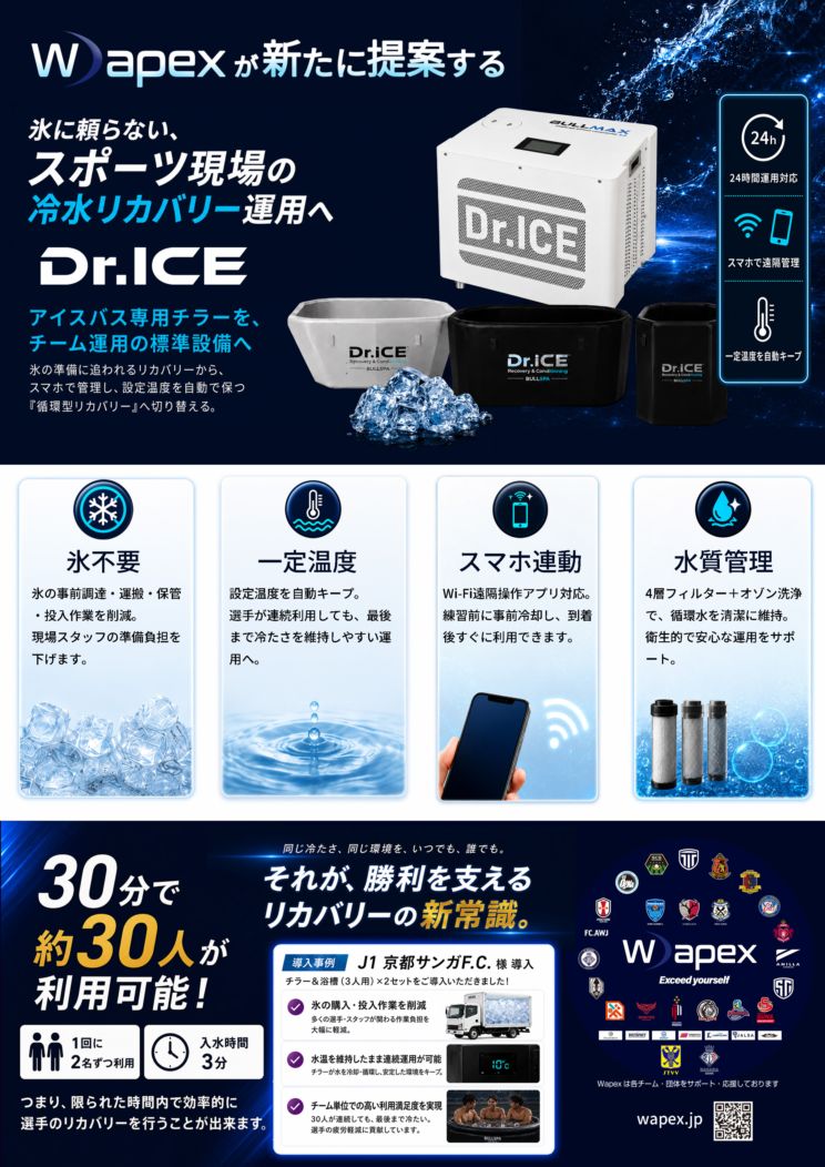 【お問い合わせ商品】特別割引中「ドクターアイス」氷不要でどこでも使えるポータブルアイスバス。リカバリー熱中症対策に！