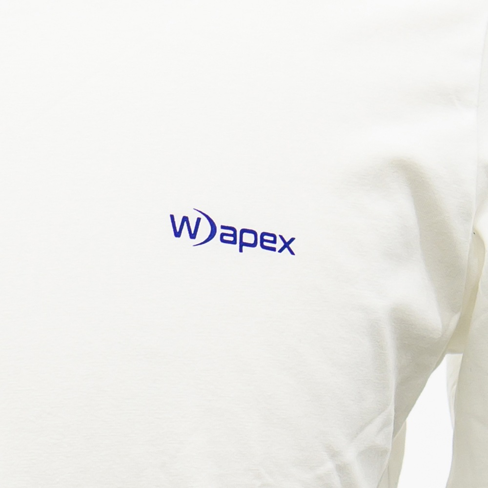 Wapex ワペックス ワンポイントロゴ ストレッチ 半袖Tシャツ（ホワイト）
