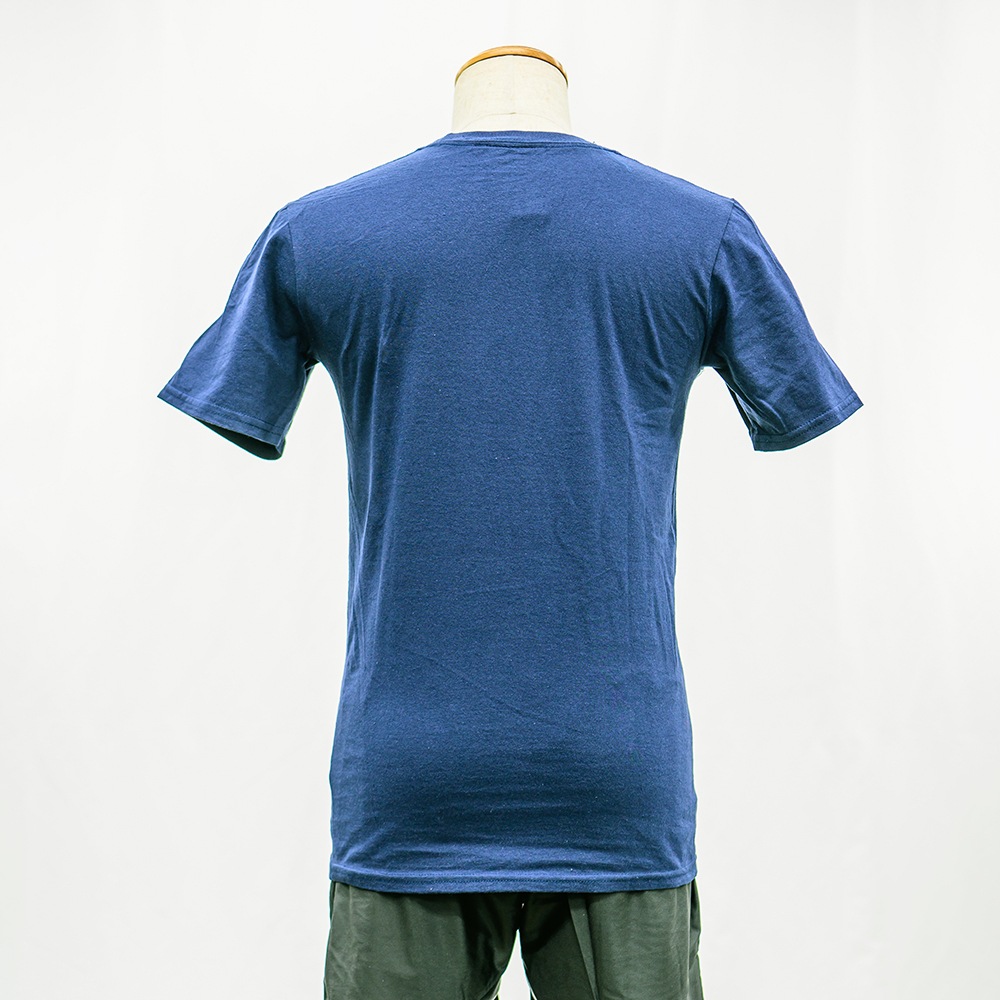 Wapex ワペックス ワンポイントロゴ ポケット 半袖Tシャツ（ブルー）