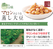 有機蒸し大豆 100g