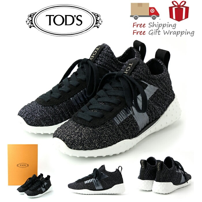 【国内発送】TOD'S ファブリック スニーカー ギフト包装対応 TOD'S トッズ ファブリック スニーカー 新品 ギフト プレゼント