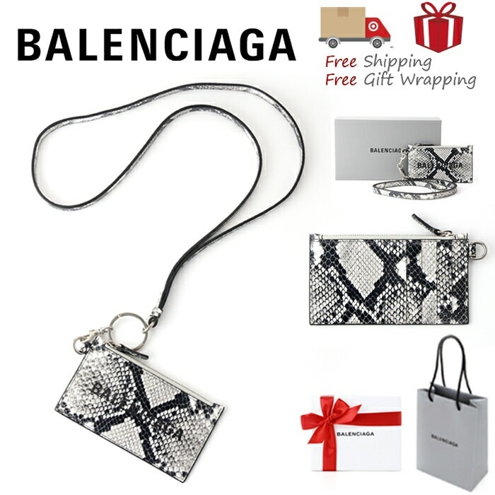 【国内発】BALENCIAGA カードケース キーリング 594548 ギフト BALENCIAGA バレンシアガ カードケース キーリング 594548 新品