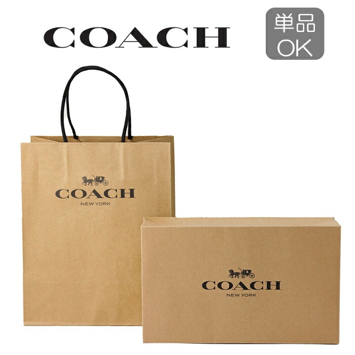 コーチ COACH 財布 紙袋＆化粧箱セット ショップバッグ ボックス ...