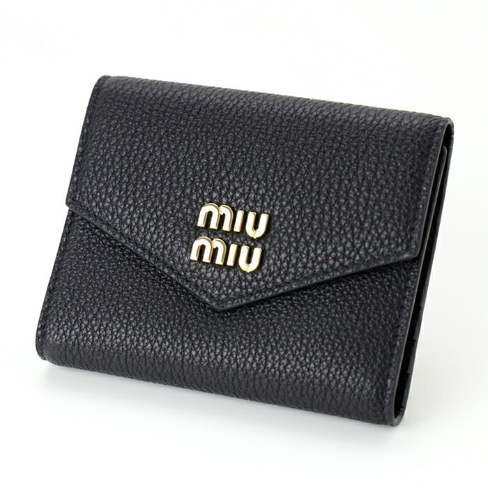 MIUMIU ミュウミュウ マトラッセ 財布 5MH040 コンパクト財布 新品 