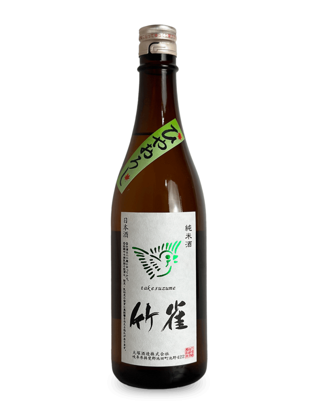竹雀 純米 ひやおろし 720ml