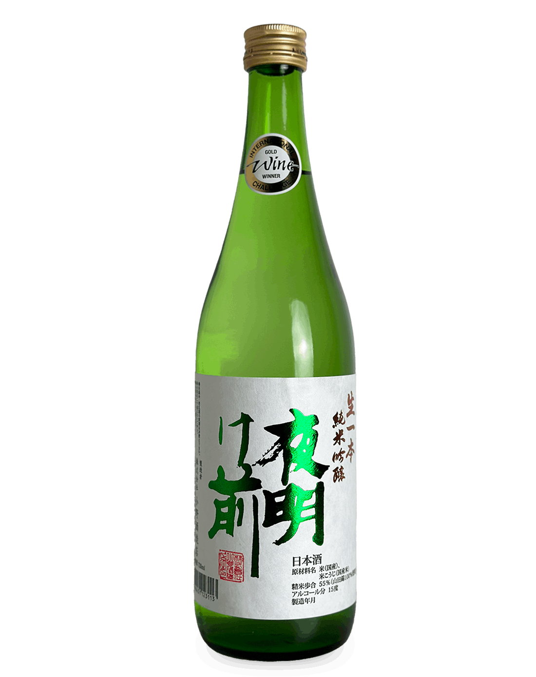 夜明け前 純米吟醸 生一本 720ml