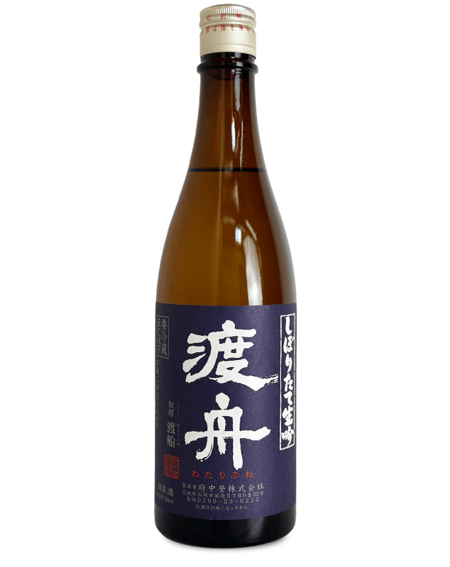 渡舟 純米吟醸 しぼりたて 生吟 1800ml
