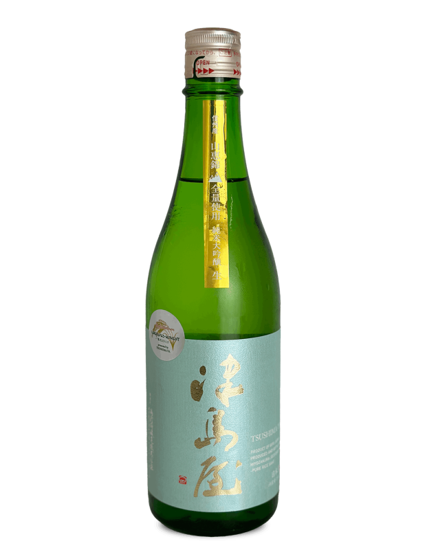 津島屋 純米吟醸 山恵錦 無濾過生 1800ml