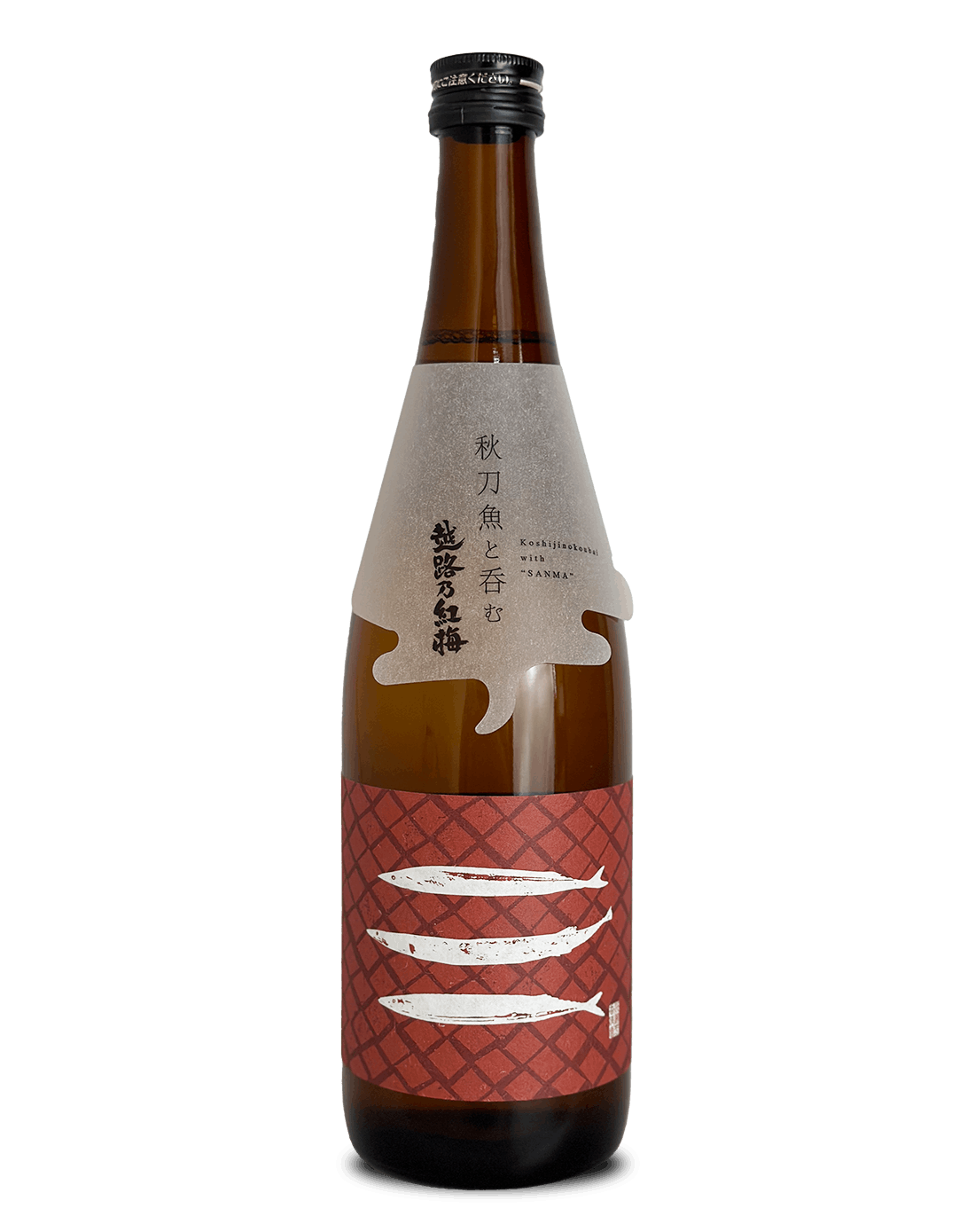 秋刀魚と呑む越路乃紅梅　火入れver 720ml