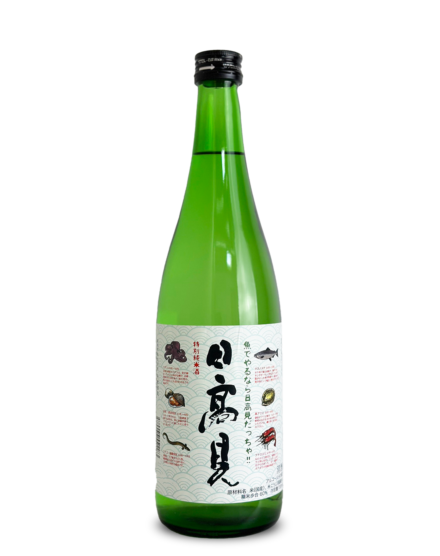 日高見 特別純米 魚ラベル 1800ml