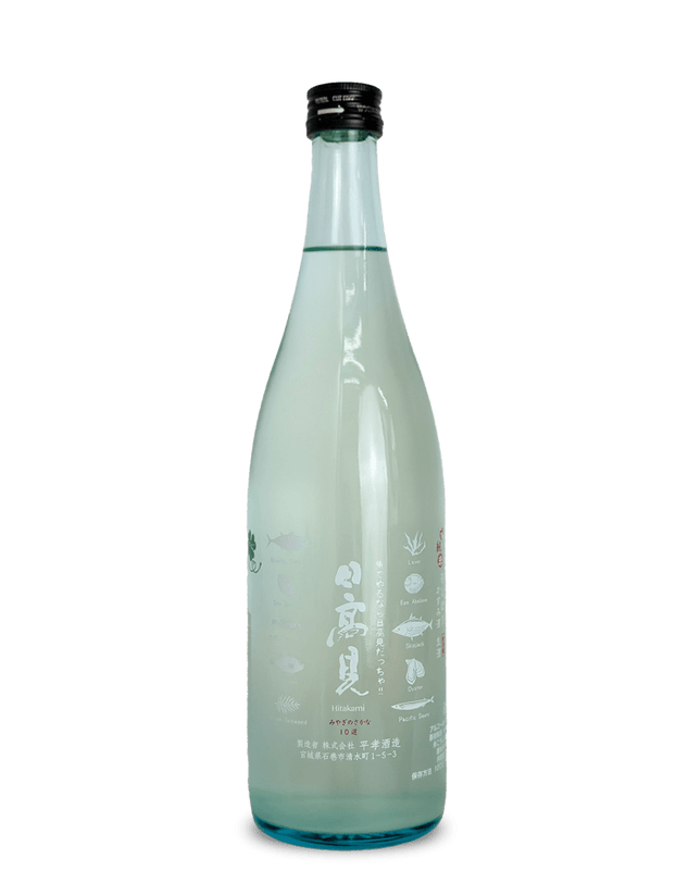 日高見 純米 初しぼり かすみ酒 1800ml
